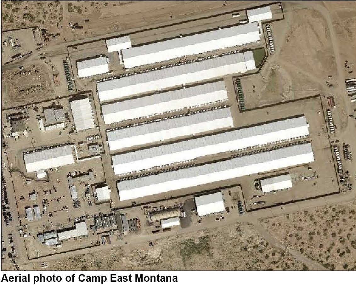 Figure 1 U S Immigration and Customs Enforcements Camp East Montana in El Paso Texas 55336798481 2